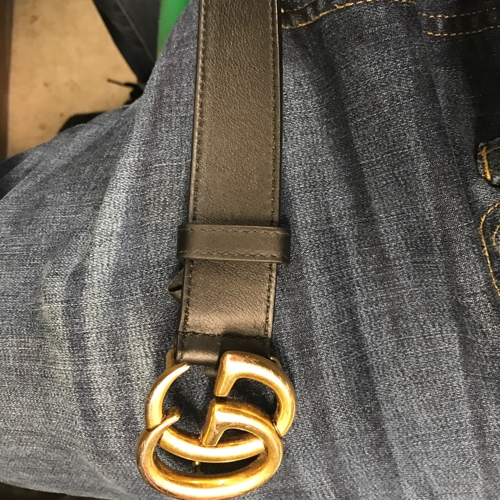 Authentic gucci belt, with receipt